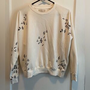 Brittany Aldean Music Note Sweater